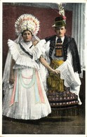 ** T2 Mezőkövesdi Mátkapár / Hungarian Folklore From Mezőkövesd, Wedding Couple - Non Classificati