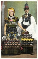 ** T1/T2 Mezőkövesdi Fiatal Házaspár / Hungarian Folklore From Mezőkövesd, Wedding Couple - Zonder Classificatie