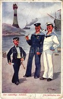 * T3 1916 Der Zukünftige Admiral. K.u.K. Kriegsmarine / Austro-Hungarian Navy Humour Art Postcard, Mariners And Admiral. - Sin Clasificación