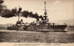 ** T4 Marine Militaire Francaise, Patrie Cuirassé / French Battleship 'Patrie' (cut) - Sin Clasificación