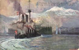 ** T2/T3 Beschießung Der Französisch-montenegrinischen Festung Lovcen Durch SMS Radetzky (Linienschiffe). K.u.K. Kriegsm - Non Classés