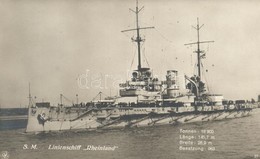** T1 SM Linienschiff Rheinland / German Navy - Non Classés