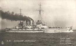 ** T1 SM Linienschiff Ostfriesland / German Navy - Sin Clasificación