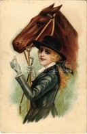 ** T2/T3 Lady With Horse, Amag O. 34 (fa) - Unclassified