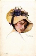 T2 1917 Kalapos Hölgy, Magyar Művészet, Rotophot Budapest / Lady With Hat, Ungarische Kunst Nr. 819. S: Rudolf Fuchs - Zonder Classificatie
