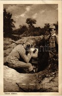 ** T2 Tábori Telefon. Az 'Érdekes Újság' Kiadása / WWI Austro-Hungarian K.u.K. Military, Soldiers With The Field Telepho - Ohne Zuordnung