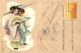 T4 Geishas, E.S.D. Serie 8051. Emb. Litho (EM) - Sin Clasificación