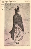 T4 1899 Lady On The Street, Serie 5 No. 41, Henri Boutet (tűnyom / Pinhole) - Sin Clasificación