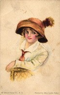 T3 Lady, Edward Gross Co. American Girl No. 42. S: Alice Luella Fidler (EB) - Zonder Classificatie
