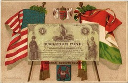 ** T2 Amerikai Kossuth Dollár, Jelenetek Kossuth Lajos élete Történetéből Első Kiadás VI. Kép / Hungarian Fund Kossuth D - Zonder Classificatie