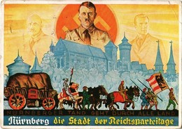 T3 1933 Nürnberg Die Stadt Der Reichsparteitag. Nürnberger Tand Geht Durch Alle Land / German Nazi (NSDAP) Propaganda, H - Sin Clasificación