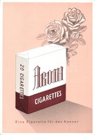 ** T2/T3 Eine Zigarette Für Den Kenner / Aroma Cigarettes Advertisement Card (EK) - Sin Clasificación