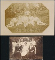 ** * 7 Db Régi Képeslap és Fotó Teniszezőkről / 7 Pre-1945 Postcards And Photos Of Tennis Players - Zonder Classificatie