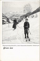 ** T1/T2 Schneeschuhe, Rennwölfe Etc. Ski, Winter Sport. Wintersportverlag, Berlin SW. 46. - Ohne Zuordnung