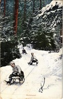 T2/T3 1908 Rodelsport / Winter Sport, Sledding - Ohne Zuordnung