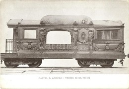 ** T2 1911 Esposizione Di Roma; Castel S. Angelo, Treno De SS. Pio IX / Train Of Pope Pius IX - Non Classificati