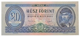 1949. 20Ft Nyomdai Papírráncok T:I,I-  
Hungary 1949. 20 Forint With Printing Creases C:UNC,AU 
Adamo F10 - Non Classificati