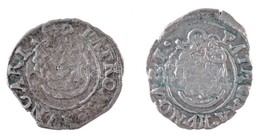 1626K-B Denár Ag (2x) 'II. Ferdinánd' (0,46g/0,48g) T:2-
Hungary 1626K-B Denar Ag (2x) 'Ferdinand II' (0,46g/0,48g)  C:V - Sin Clasificación