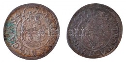 1694K-B Denár Ag 'I. Lipót' (0,44g) + 1695K-B Denár Ag 'I. Lipót' (0,45g) T:2-
Hungary 1694K-B Denar Ag 'Leopold I' (0,4 - Sin Clasificación