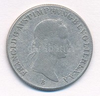 1835B 20kr Ag 'I. Ferenc' Körmöcbánya (6,47g) T:2-,3 Hungary 1835B 20 Kreuzer Ag 'Franz I' Kremnitz (6,47g) C:VF,F 
Husz - Sin Clasificación