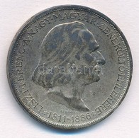 1936. 2P Ag 'Liszt Ferenc' T:2 Patina Adamo P7.3 - Sin Clasificación