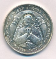 1991. 'Mindszenty József Bíboros Hercegprímás' újratemetése Esztergomban, Ezüstözött Emlékérem (42mm) T:BU - Zonder Classificatie