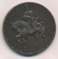 1996. 'Árpád Vezér - Feszty-körkép, Ópusztaszer / B.U.É.K.' Br Emlékérem (42,5mm) T:1- - Zonder Classificatie