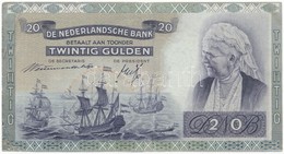 Hollandia 1941. 20G T:III
Netherlands 1941. 20 Gulden C:F - Unclassified
