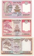 Nepál 1987. 5R + 2012 5R + 2013. 10R T:I,I-
Nepal 1987. 5 Rupees + 2012. 5 Rupees + 2013. 10 Rupees C:UNC,AU - Sin Clasificación