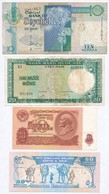 Vegyes 4db-os Külföldi Bankjegy Tétel, Benne Seychelles-szigetek 1998. 10R, Szomália 1996. 50Sh, Szovjetunió 1961. 10R,  - Non Classés