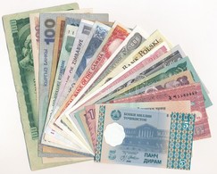 18db-os Vegyes Külföldi Bankjegy Tétel, Közte Dél-Afrika, Csehszlovákia, Spanyolország  T:I--III
Mixed 18 Pieces Of Bank - Zonder Classificatie