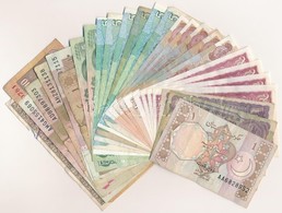 Vegyes 28db-os Indiai és Pakisztáni Bankjegy Tétel T:III,III-
Mixed 28pcs Of Indian And Pakistani Banknote Lot C:F,VG - Sin Clasificación