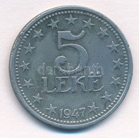 Albánia 1947. 5L Zn T:2-
Albania 1947. 5 Leke Zn C:VF - Zonder Classificatie