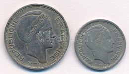 Algéria / Francia Megszállás 1952. 100Fr Cu-Ni + 1956. 20Fr Cu-Ni T:2
Algeria / French Occupation 1952. 100 Francs Cu-Ni - Ohne Zuordnung