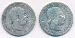 Ausztria 1899-1900. 1K Ag 'Ferenc József' (2xklf) T:2-
Austria 1899-1900. 1 Corona Ag 'Franz Joseph' (2xdiff) C:VF
Kraus - Ohne Zuordnung