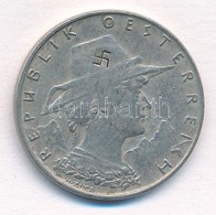 Ausztria 1929. 10G Cu-Ni Fejen Horogkeresztes Vésés T:1-,2
Austria 1929. 10 Groschen Cu-Ni Swastika Carving On The Head  - Zonder Classificatie