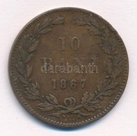 Románia 1867. 10b Cu 'WATT & Co.' T:2-
Romania 1867. 10 Bani Cu 'WATT & Co.' C:VF - Non Classés