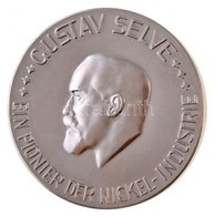 1924. 'Gustav Selve / Basse Und Selve 50. évfordulója 1874-1924' Fém Emlékérem (50mm) T:1,1-
1924. 'Gustav Selve / 50th  - Non Classés