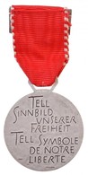 Svájc 1965. 'Lövész Díjérem' Ezüstözött Fém Díjérem Mellszalagon, 'Huguenin' Gyártói Jelzéssel (41mm) T:1-,2
Switzerland - Sin Clasificación