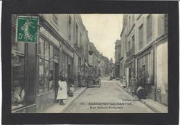 CPA Sarthe 72 Beaumont Sur Sarthe Commerces Devantures Magasin Shop Circulé - Beaumont Sur Sarthe