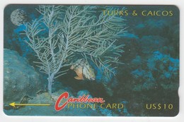 Turks & Caicos GPT Phonecard (Fine Used) Code 6CTCA - Turks E Caicos (Isole)