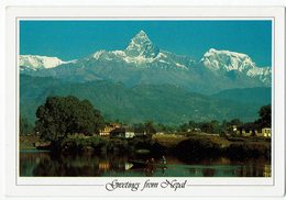 Nepal, Mt. Machapuchre 6993 M. - Nepal