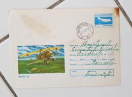 ROUMANIE Avions, Avion, Plane, ENTIER POSTAL Ayant Circulé  1982. SPAD 33 - Vliegtuigen