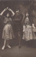 Fêtes - Déguisement - Diable Devil - Gitane - Carte-photo - Carnival