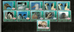 FAUNE ANTARCTIQUE De La Base ROSS .  11 Timbres Neufs **  Année 1994. Côte 20 Euro - Antarctic Wildlife