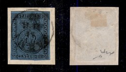 ANTICHI STATI ITALIANI - Parma - 1852 - 40 Cent (5) Usato Su Frammento - Chiavarello - Autres & Non Classés