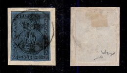 ANTICHI STATI ITALIANI - Parma - 1852 - 40 Cent (5) Usato Su Frammento - Chiavarello - Sonstige & Ohne Zuordnung