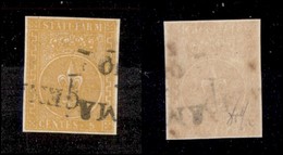 ANTICHI STATI ITALIANI - Parma - 1853 - 5 Cent (6) - Ottimi Margini - Wolf (1.400) - Andere & Zonder Classificatie
