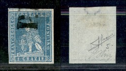 ANTICHI STATI ITALIANI - Toscana - 1851 - 2 Crazie (5) Usato - Oliva + Sorani - Otros & Sin Clasificación