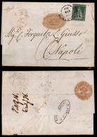 ANTICHI STATI ITALIANI - Toscana - 4 Crazie (6) - Lettera Da Firenze A Napoli Del 26.3.55 - Tassata - Fiecchi (1.200) - Other & Unclassified